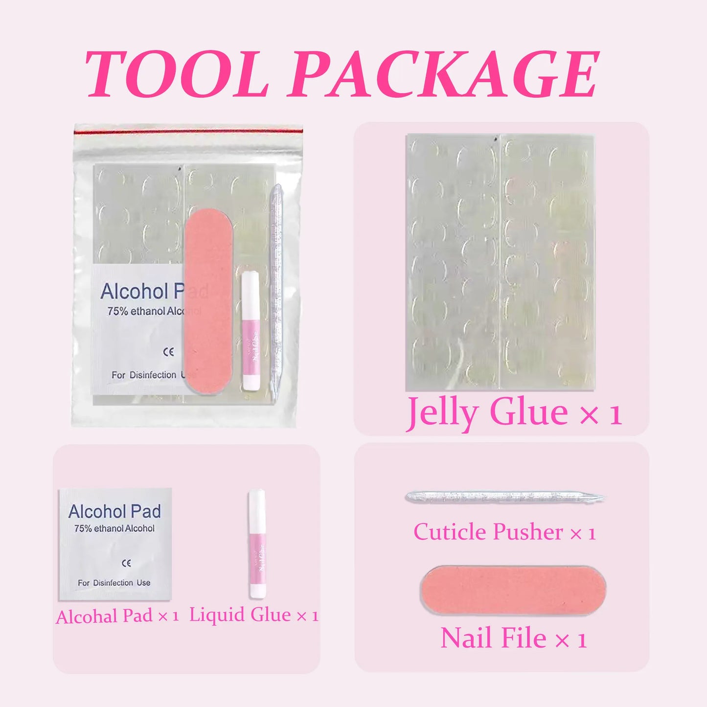 Press On Nail Tiger & Leopard Print