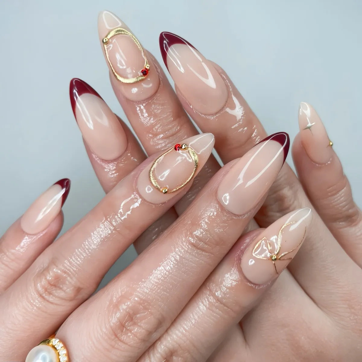 Press On Nail Gilded Gossamer