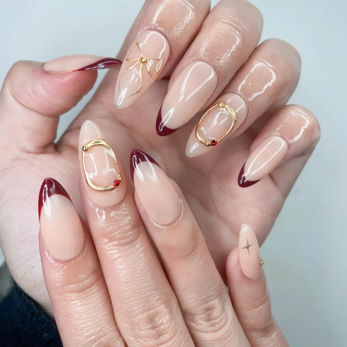 Press On Nail Gilded Gossamer