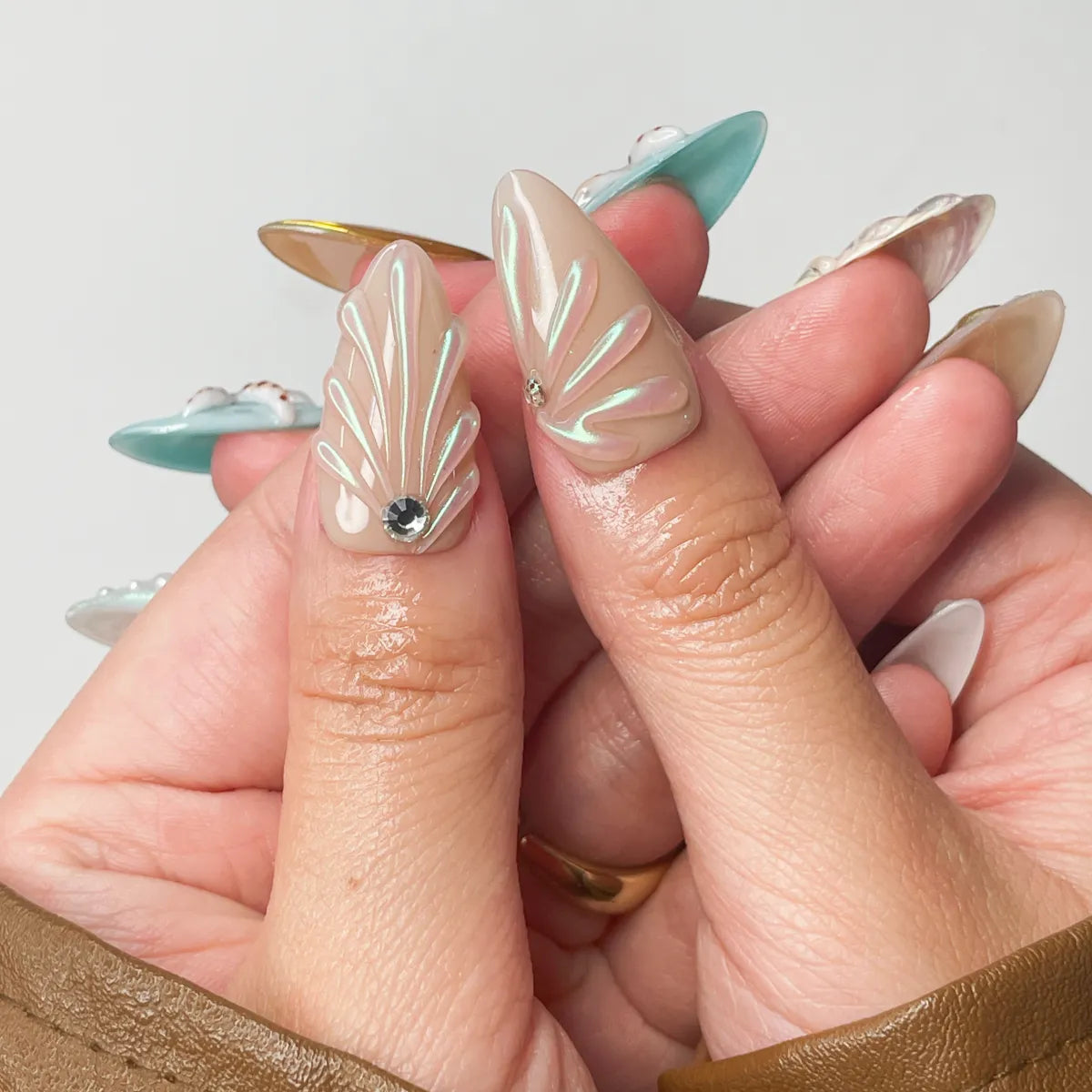 Press On Nail Ocean