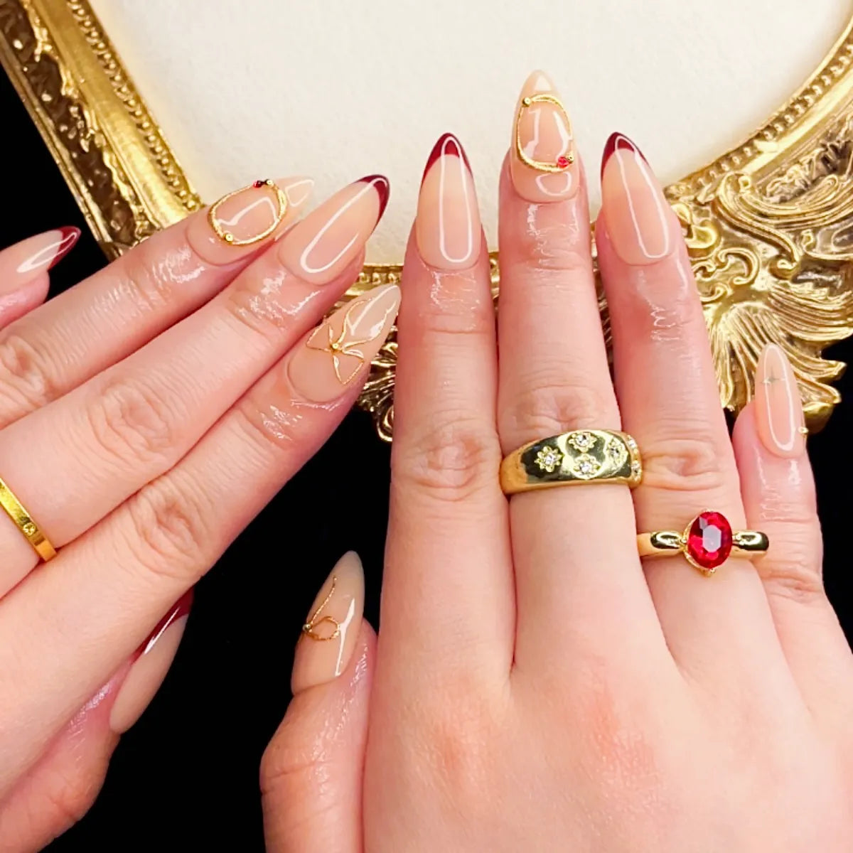 Press On Nail Gilded Gossamer