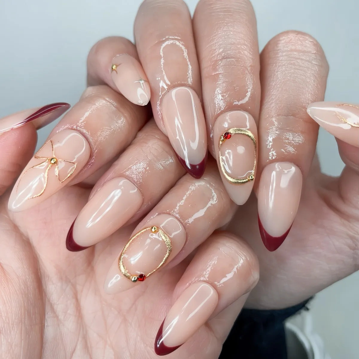 Press On Nail Gilded Gossamer