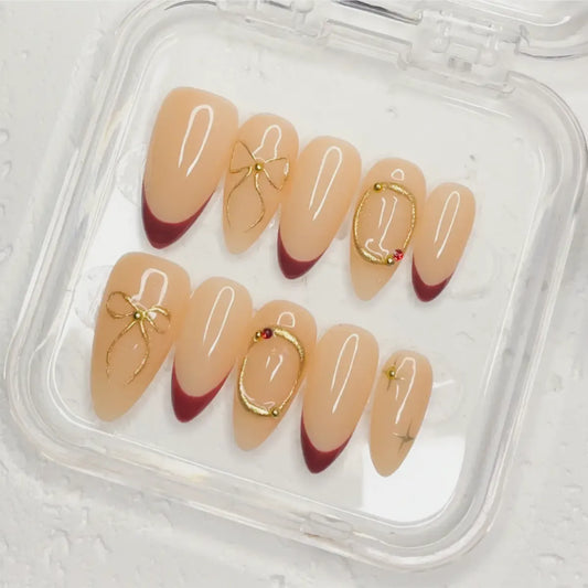 Press On Nail Gilded Gossamer