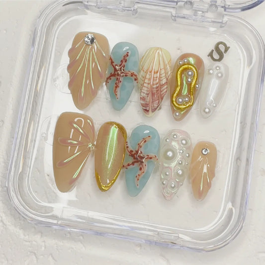 Press On Nail Ocean