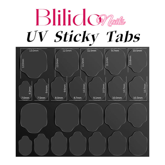 Press On Nail UV Sticky Tabs