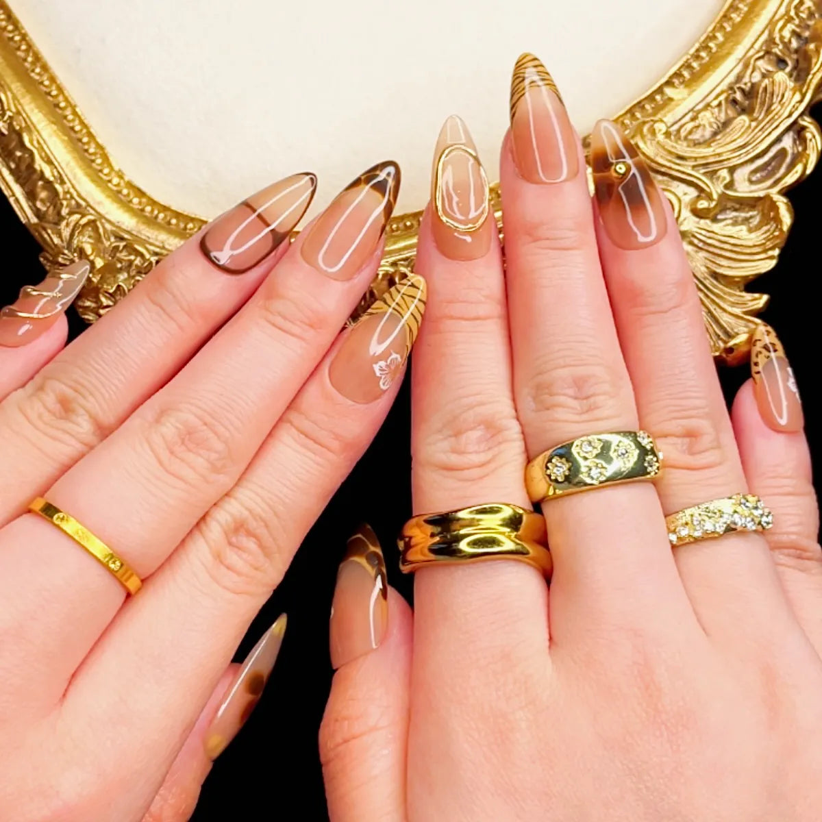 Press On Nail Savanna Mirage