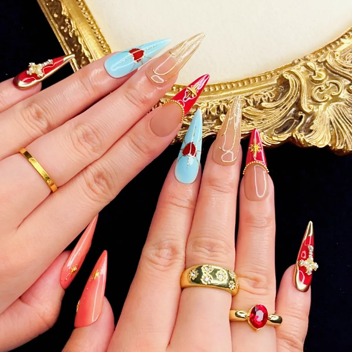 Press On Nail Faithful Love Accent