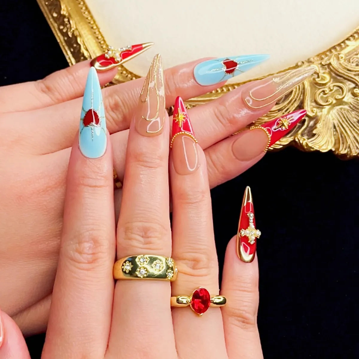Press On Nail Faithful Love Accent