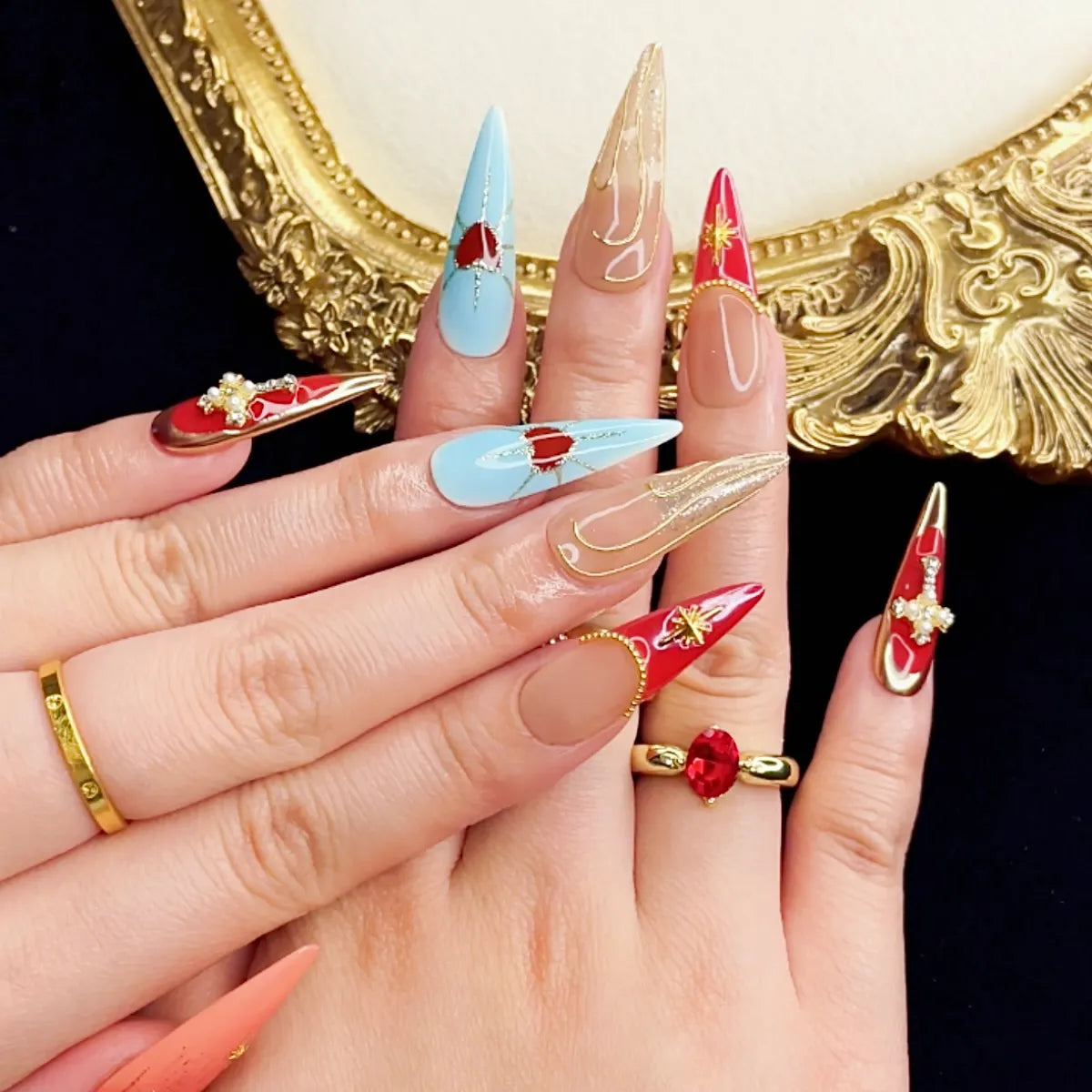 Press On Nail Faithful Love Accent
