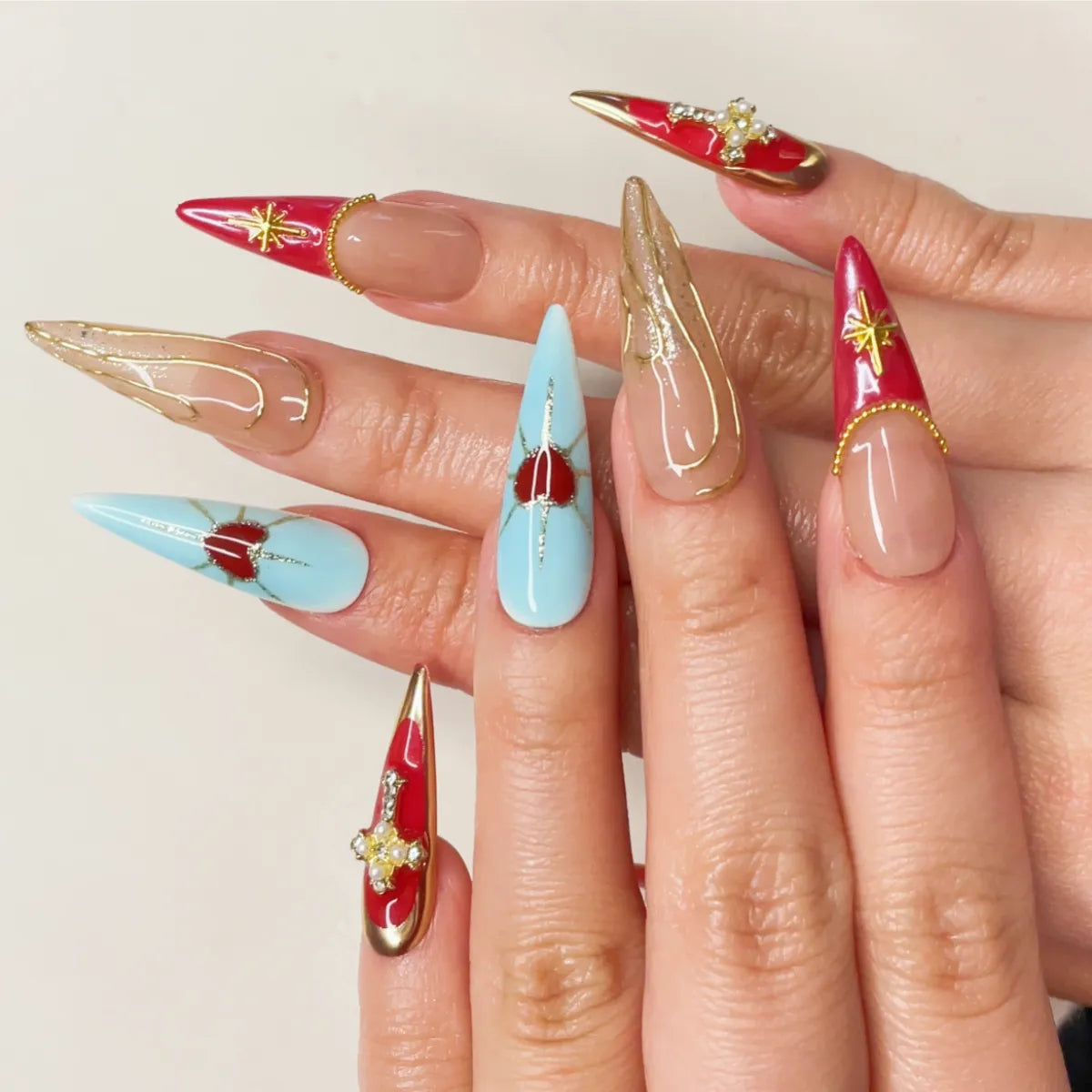 Press On Nail Faithful Love Accent