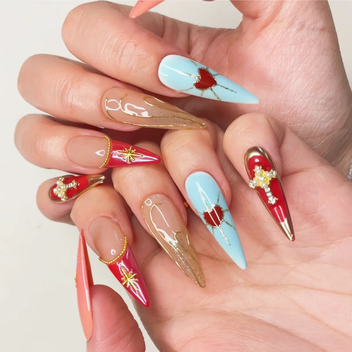 Press On Nail Faithful Love Accent